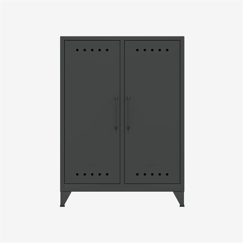 BISLEY Fern Middle Sideboard • Aufbewahrungsschrank • Retro-Industrial Design