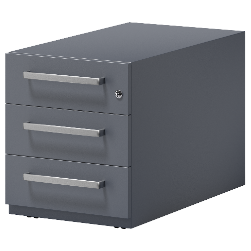BISLEY Note™ Rollcontainer 775 mm Tief • Mobiler Schreibtisch- Beistellschrank