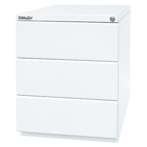 BISLEY OBA Rollcontainer 565 mm Tief • Mobiler Schreibtisch- Beistellschrank