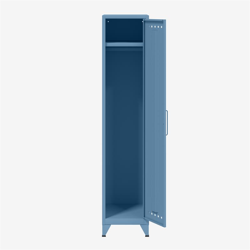 BISLEY Fern Garderobenschrank mit Hutboden und Kleiderstange • 510 mm Tief