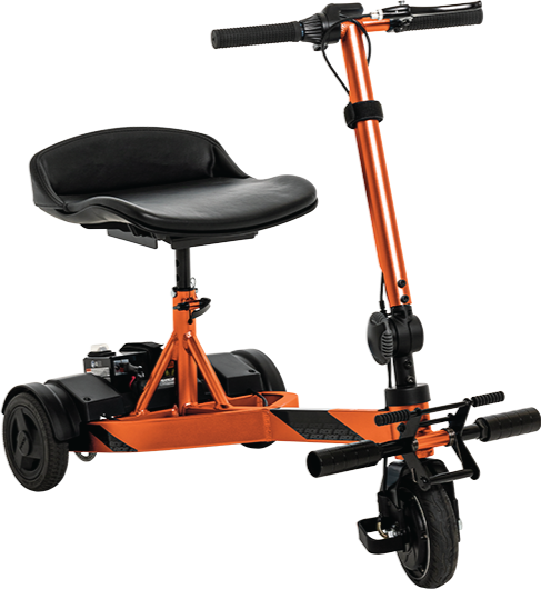 PRIDE iRide 3-Rad Reise-Elektroscooter • Elektromobil nur 19 kg • 6 KM/H
