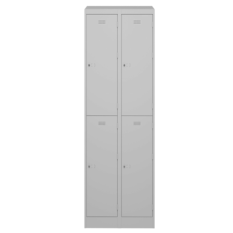 BISLEY Primary Locker Garderoben- Schließfachschrank • 2 Abteile > 600 mm Tief