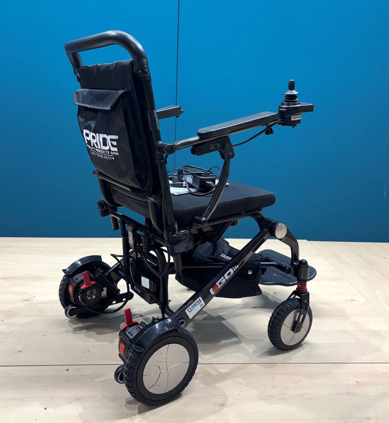PRIDE i-Go Lite Carbon Elektrorollstuhl • Reise Rollstuhl nur 18 kg • 6 KM/H