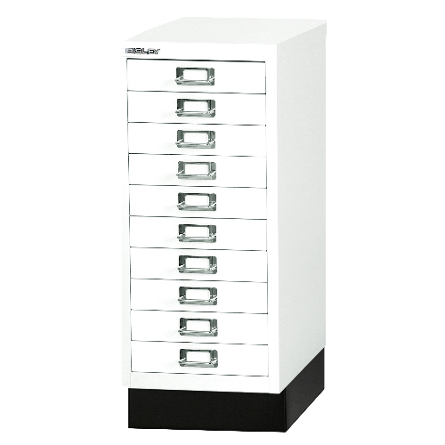 BISLEY MultiDrawer Schubladenschrank 29er Serie DIN A4 > 10 Schubladen à H 51 mm