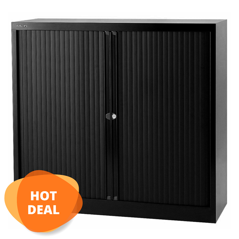 BISLEY EuroTambours™ Rollladenschrank • Aktenschrank > 1.200 mm Breit für 3½ OH