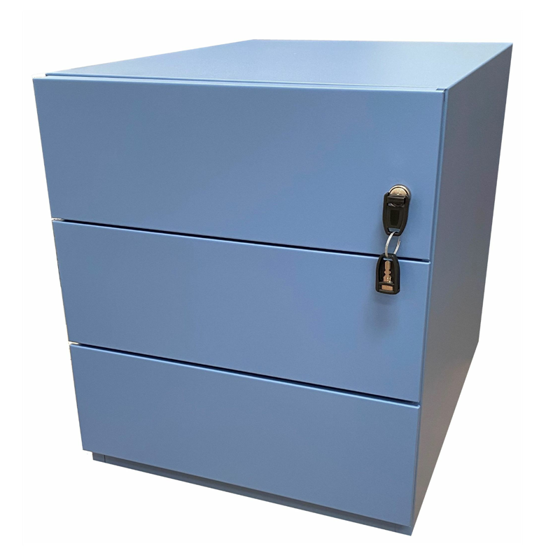 BISLEY Note™ Rollcontainer 565 mm Tief • Mobiler Schreibtisch- Beistellschrank