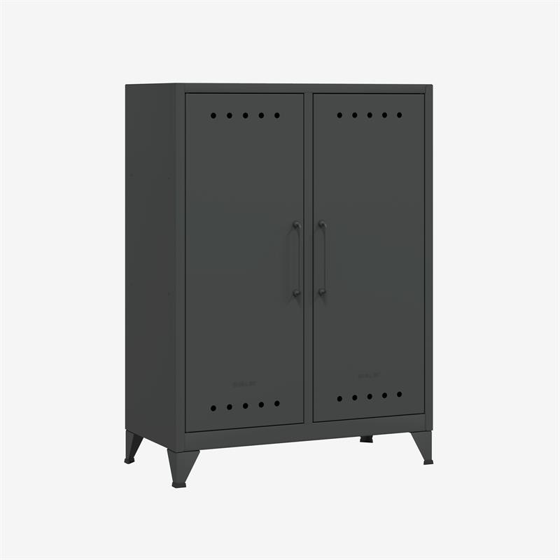 BISLEY Fern Middle Sideboard • Aufbewahrungsschrank • Retro-Industrial Design