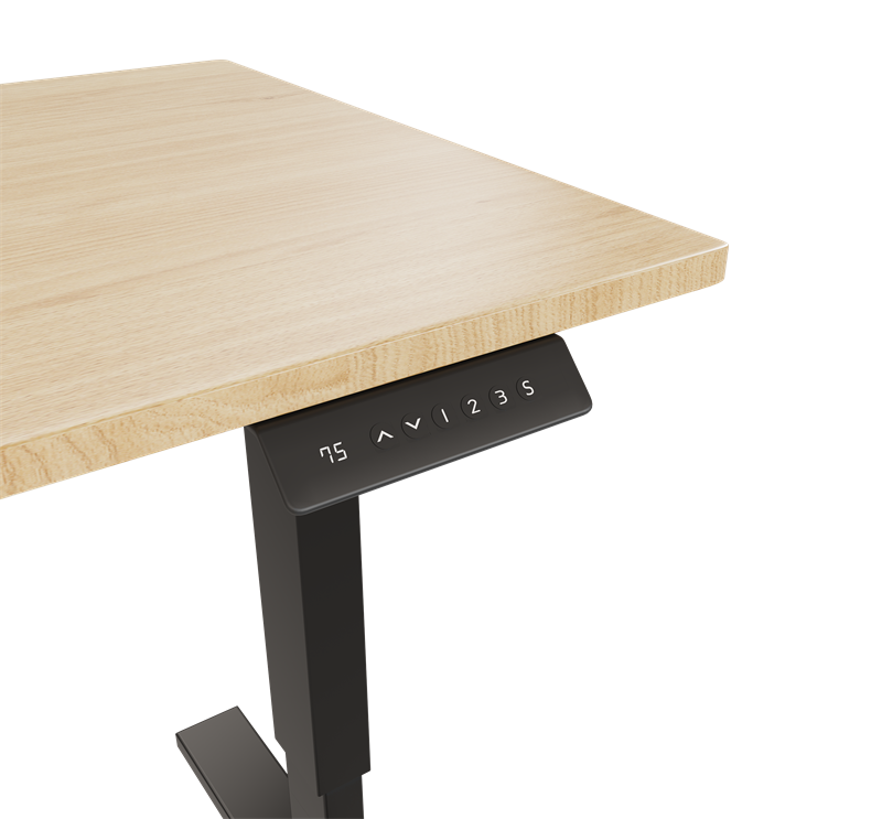 BISLEY E-StarterTech Schreibtisch 1.600 x 800 mm > Elektrisch höhenverstellbar