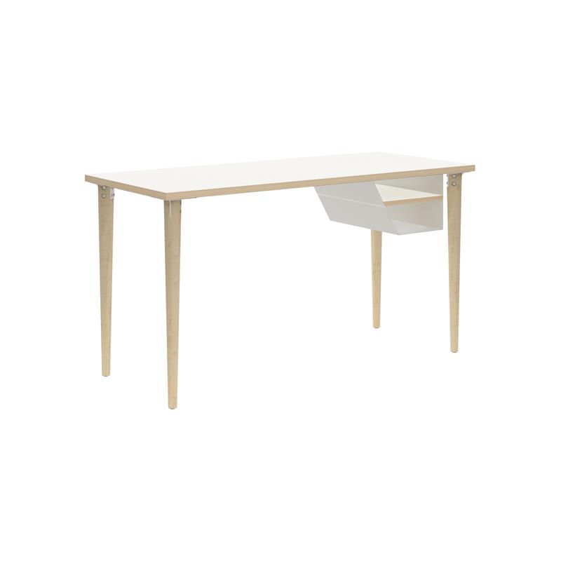 BISLEY Poise Schreibtisch 1.400 mm Breit • Home Office Arbeitstisch mit Ablage