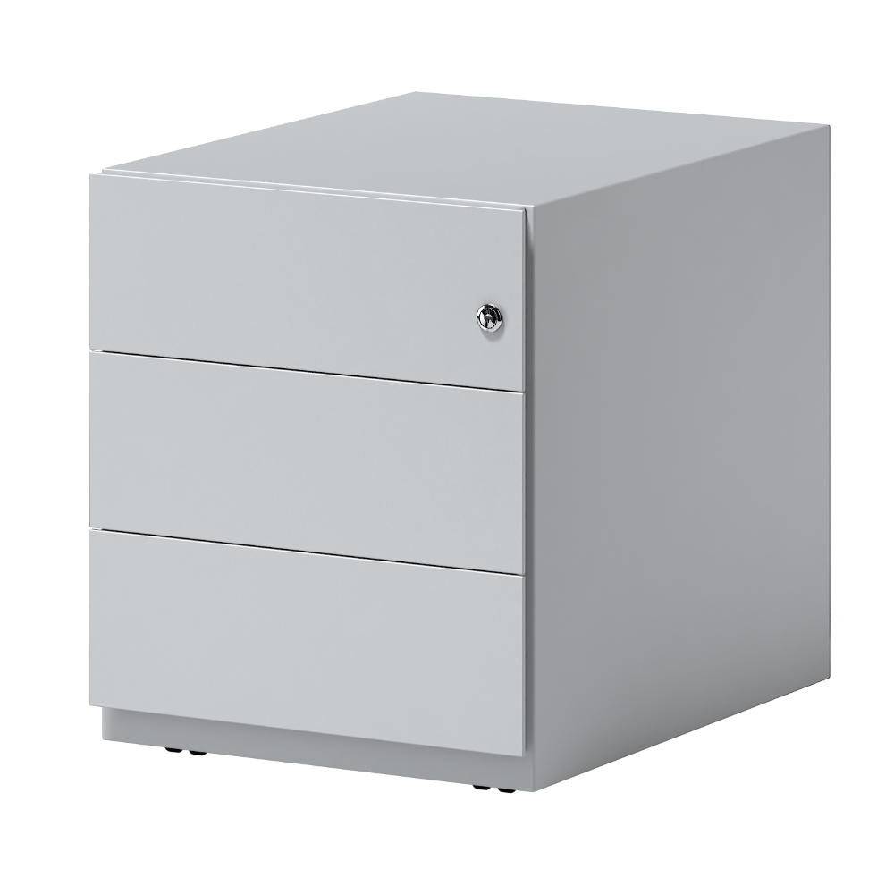 BISLEY Note™ Rollcontainer 565 mm Tief • Mobiler Schreibtisch- Beistellschrank
