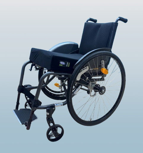 Pro-Activ Speedy Aktiv- Rollstuhl mit Doppelgreifring > Rechts • SB 40 cm