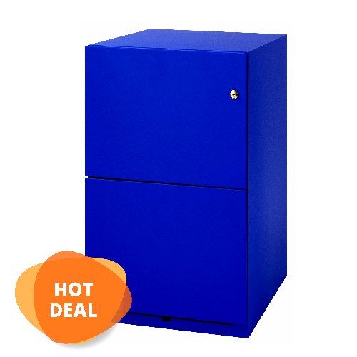 BISLEY Note™ Rollcontainer 300 mm Breit • Mobiler Schreibtisch- Beistellschrank