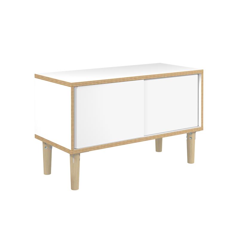 BISLEY Poise Sideboard mit Schiebetüren • Breite 1.000 mm > 450 mm Tief