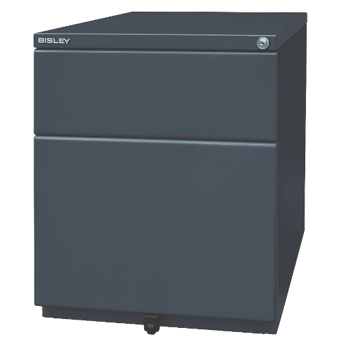BISLEY OBA Rollcontainer 565 mm Tief • Mobiler Schreibtisch- Beistellschrank