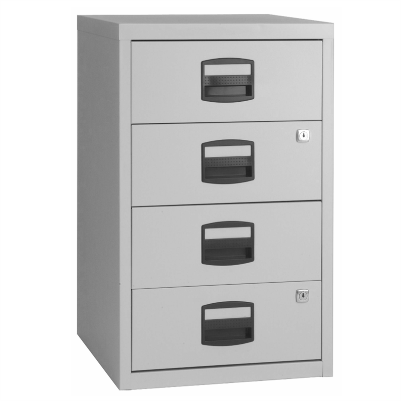 BISLEY Home PFA4S Schubladenschrank • Office Beistell- Aktenschrank