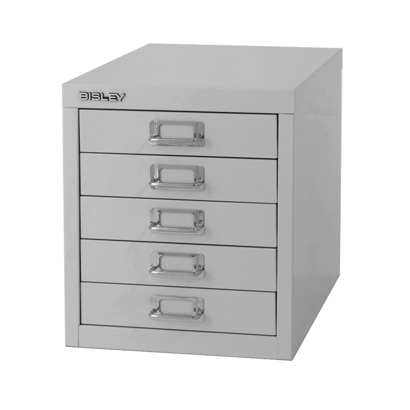BISLEY MultiDrawer Schubladenschrank 12er Serie DIN A4 > 5 Schubladen à H 51 mm