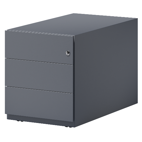 BISLEY Note™ Rollcontainer 775 mm Tief • Mobiler Schreibtisch- Beistellschrank