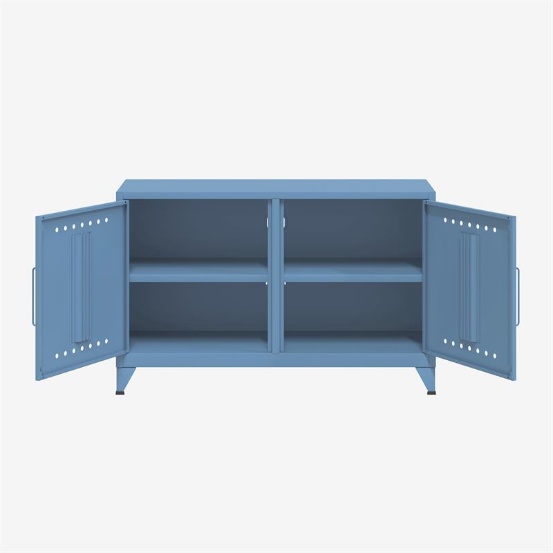 BISLEY Cabby Sideboard • Aufbewahrungsschrank • Retro-Industrial Design