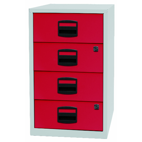 BISLEY Home PFA4S Schubladenschrank • Office Beistell- Aktenschrank