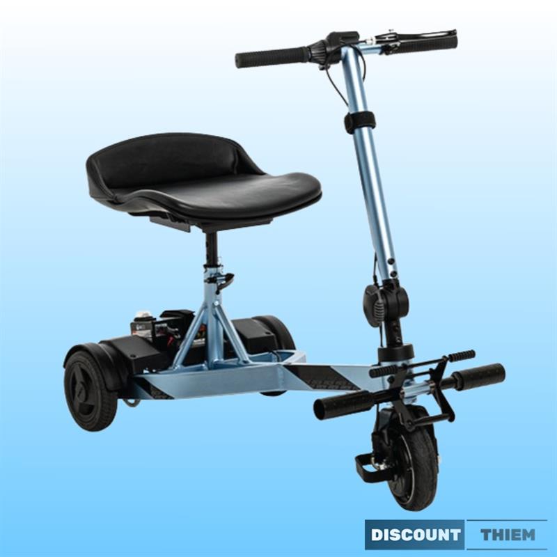 PRIDE iRide 3-Rad Reise-Elektroscooter • Elektromobil nur 19 kg • 6 KM/H