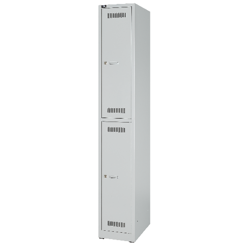 BISLEY Garderobenschrank GL03S2 • 1 Abteil - Breite 300 mm > Tiefe 500 mm