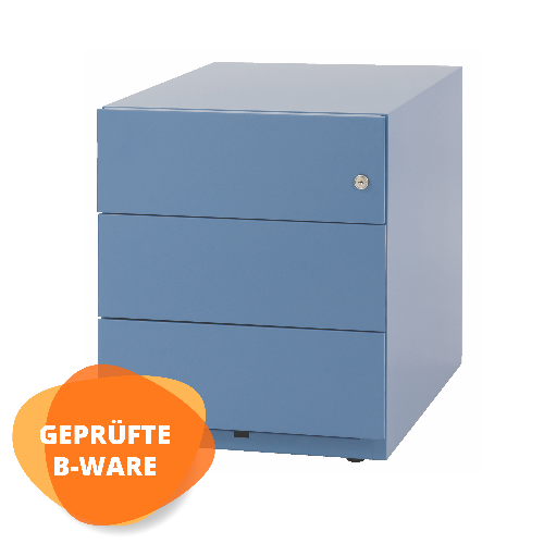 BISLEY Note™ Rollcontainer 565 mm Tief • Mobiler Schreibtisch- Beistellschrank