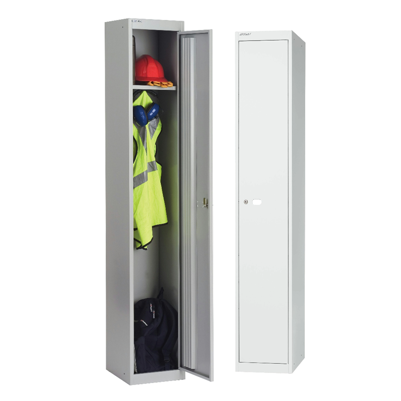 BISLEY Office Garderoben- Schließfachschrank CLK121 • Einzelspind 305 mm Tief