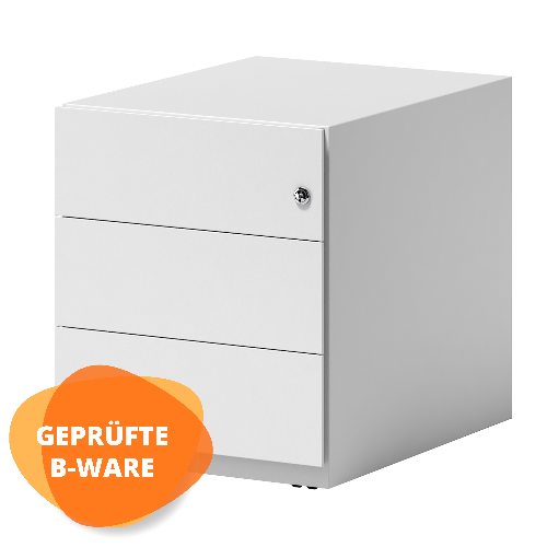 BISLEY Note™ Rollcontainer 565 mm Tief • Mobiler Schreibtisch- Beistellschrank