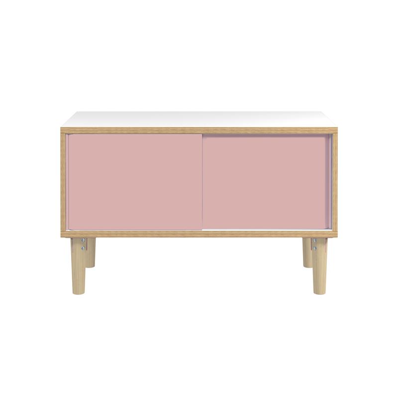 BISLEY Poise Sideboard mit Schiebetüren • Breite 1.000 mm > 450 mm Tief