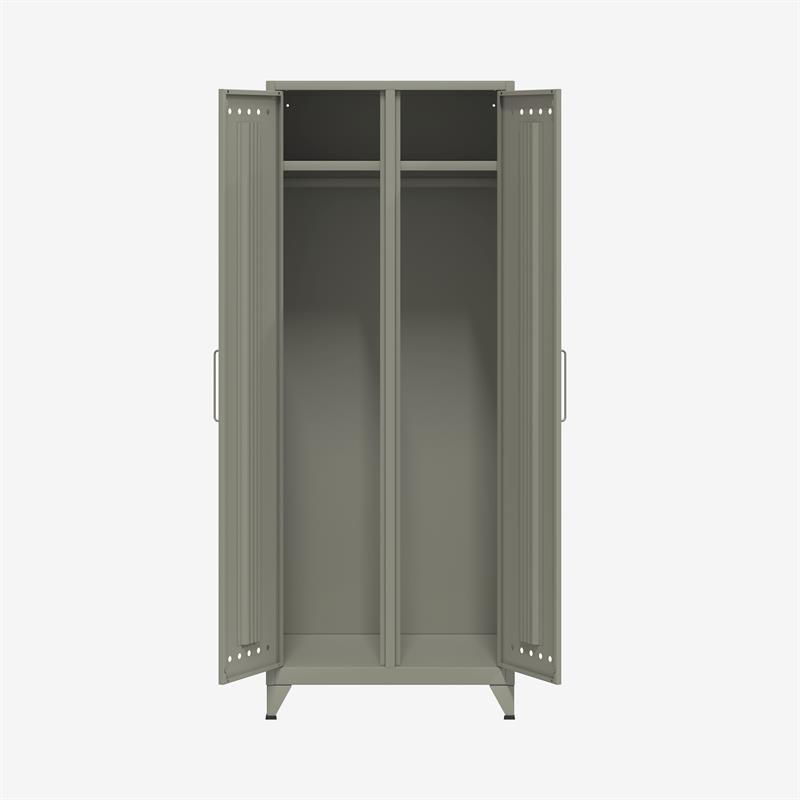 BISLEY Fern Maxi Kleiderschrank inkl. 1 Fachboden & Kleiderstange • 510 mm Tief