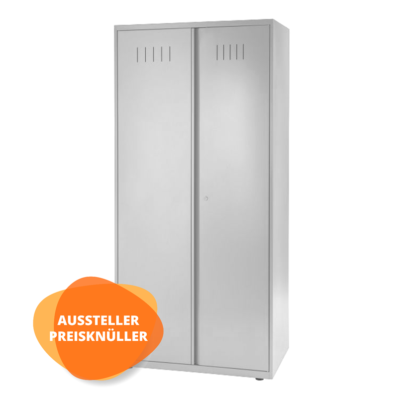 BISLEY SystemFile™ Kleiderschrank • Flügeltüren- Stahlschrank • 600 mm Tief