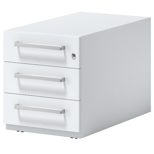 BISLEY Note™ Rollcontainer 775 mm Tief • Mobiler Schreibtisch- Beistellschrank