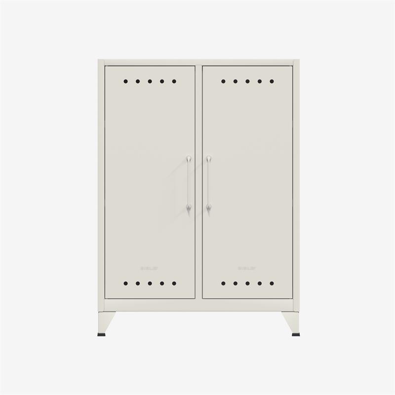 BISLEY Fern Middle Sideboard • Aufbewahrungsschrank • Retro-Industrial Design