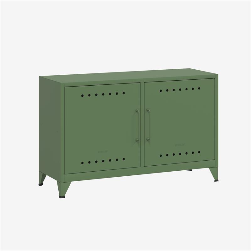 BISLEY Cabby Sideboard • Aufbewahrungsschrank • Retro-Industrial Design