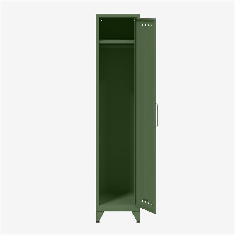 BISLEY Fern Garderobenschrank mit Hutboden und Kleiderstange • 510 mm Tief