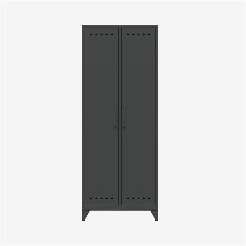 BISLEY Fern Maxi Kleiderschrank inkl. 1 Fachboden & Kleiderstange • 510 mm Tief