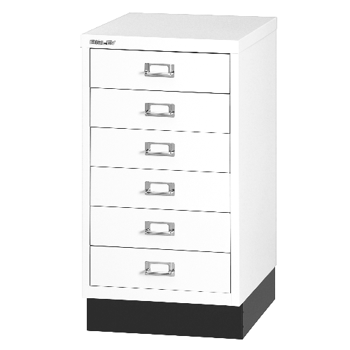 BISLEY MultiDrawer Schubladenschrank 29er Serie DIN A3 > 6 Schubladen à H 87 mm