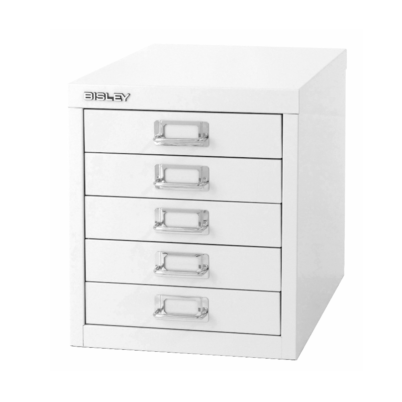 BISLEY MultiDrawer Schubladenschrank 12er Serie DIN A4 > 5 Schubladen à H 51 mm