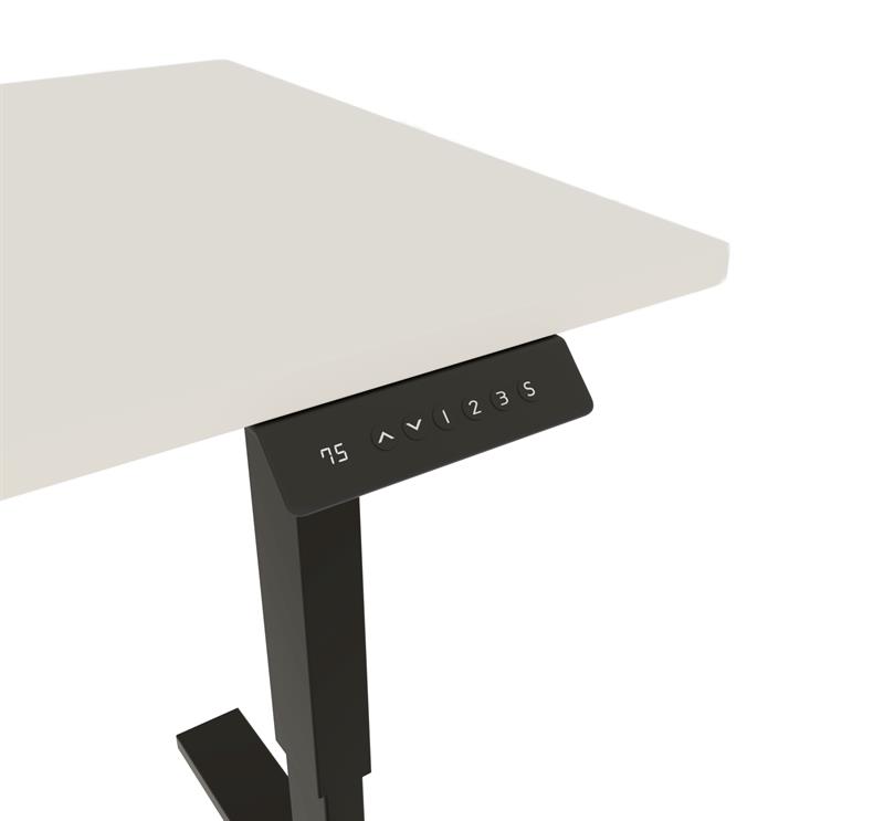 BISLEY E-StarterTech Schreibtisch 1.200 x 600 mm > Elektrisch höhenverstellbar