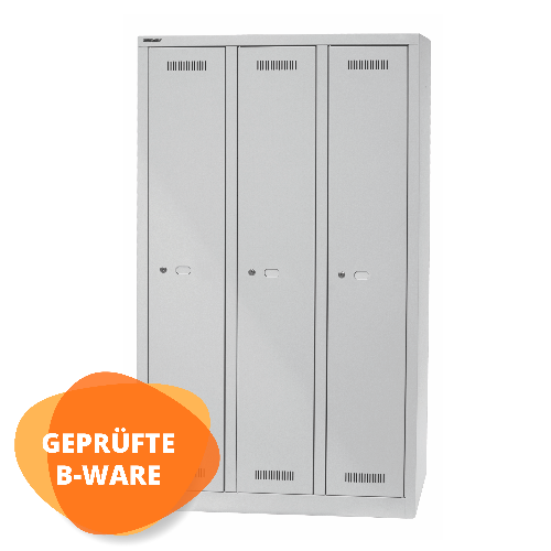 BISLEY MonoBloc™ Garderoben- Schließfachschrank • Wertfach- Spind • 500 mm Tief
