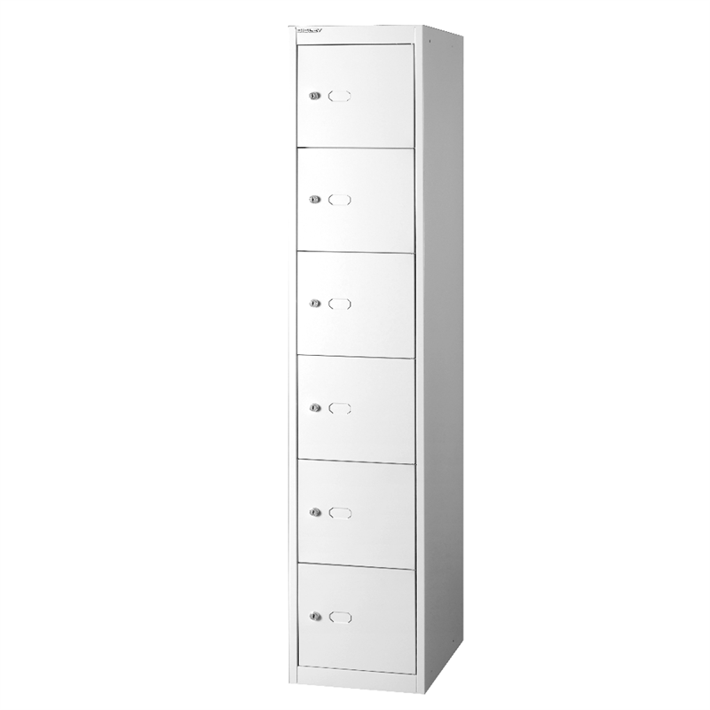 BISLEY Office Garderoben- Schließfachschrank CLK126 • Einzelspind 305 mm Tief