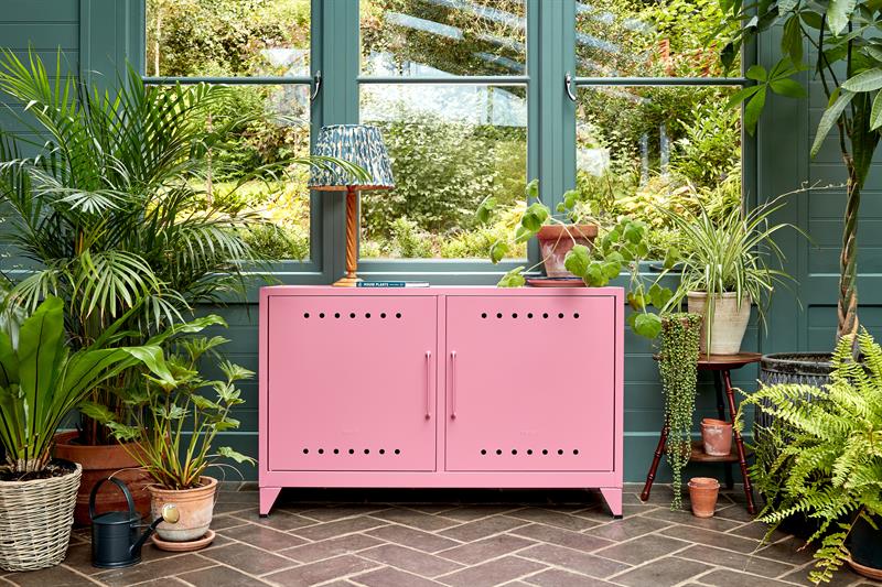 BISLEY Cabby Sideboard • Aufbewahrungsschrank • Retro-Industrial Design