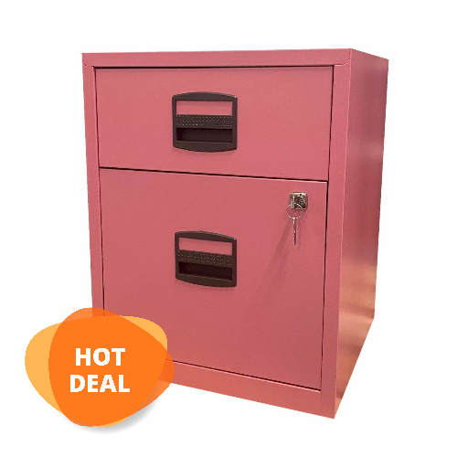 BISLEY Home PFAM1S1F Rollcontainer • Mobiler Schreibtisch-Beistellschrank