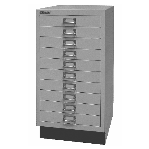 BISLEY MultiDrawer Schubladenschrank 29er Serie DIN A3 > 10 Schubladen à H 51 mm
