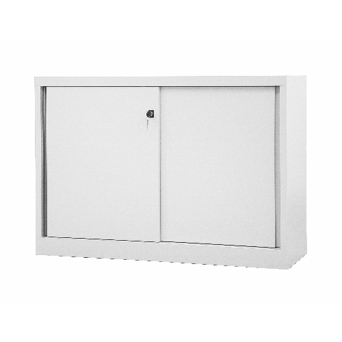 BISLEY ECO Schiebetürenschrank • Stahlschrank > 1.200 mm Breit für 2 OH