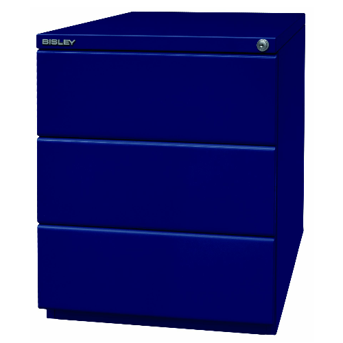 BISLEY OBA Rollcontainer 565 mm Tief • Mobiler Schreibtisch- Beistellschrank