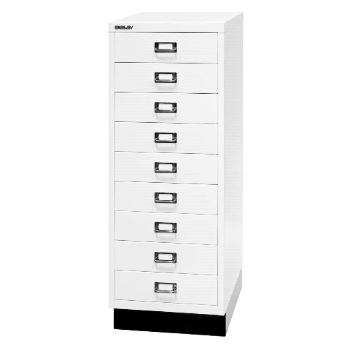 BISLEY MultiDrawer Schubladenschrank 39er Serie DIN A3 > 9 Schubladen à H 87 mm