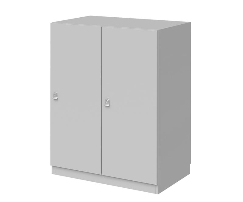 BISLEY Pren Garderobenschrank • 2 Abteile mit je 1 Kleiderstange > 500 mm Tief