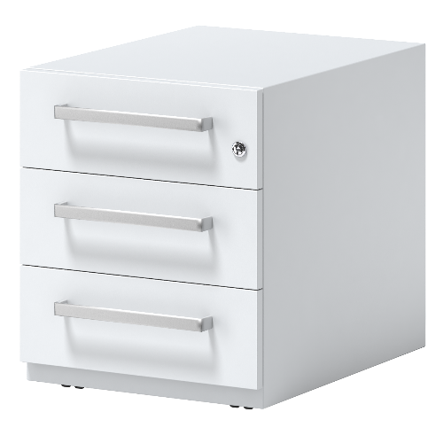 BISLEY Note™ Rollcontainer 565 mm Tief • Mobiler Schreibtisch- Beistellschrank