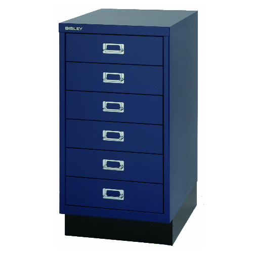 BISLEY MultiDrawer Schubladenschrank 29er Serie DIN A3 > 6 Schubladen à H 87 mm